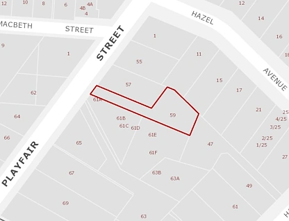 59 Playfair Street, Caversham, Dunedin City, 3房, 0浴