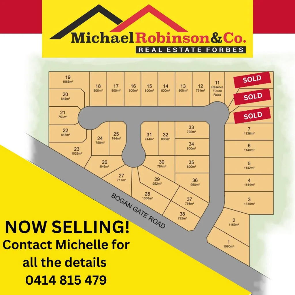 Forbes Exciting New Land Release !