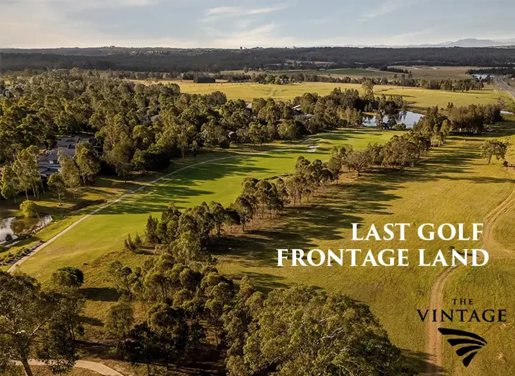 Pokolbin LAST GOLF FRONTAGE LAND - TAKING DEPOSITS NOW!