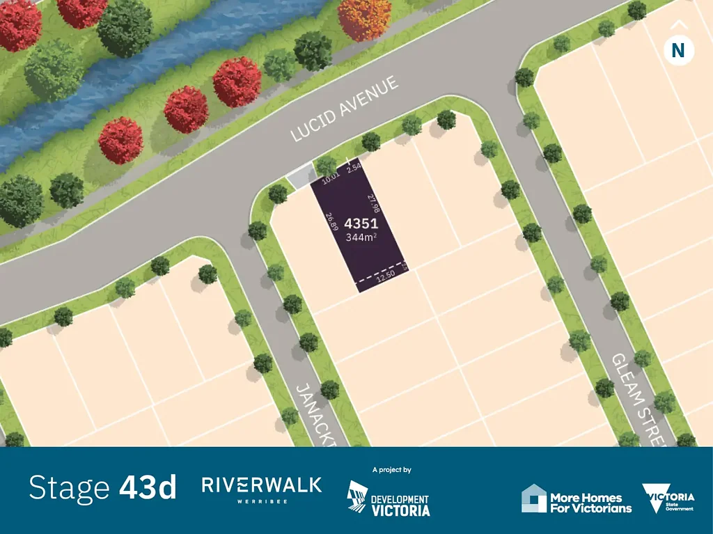 Werribee Be at the heart of it all.  |  Riverwalk Stage 43d