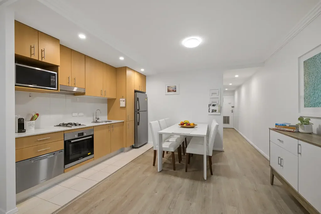 FURNISHED APARTMENT + MODERN BUILDING + BALCONY + AIR-CONDITIONING + LOCK UP GARAGE