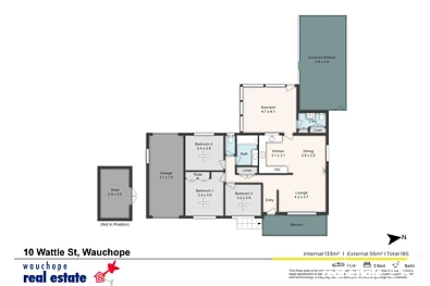 10 Wattle Street, Wauchope, NSW 2446, 3 slaapkamers, 1 badkamers, House