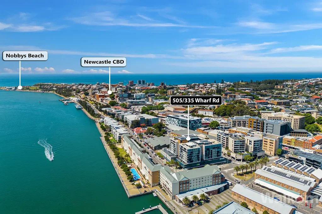 Newcastle 2chambre Harbour Living with a City Edge