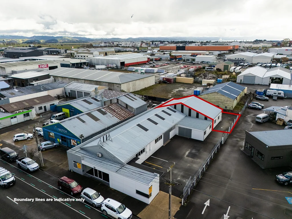Onekawa Tidy industrial warehouse on Austin Street