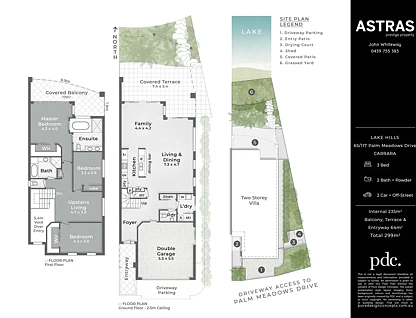 65/117 Palm Meadows Drive, Carrara, QLD 4211, 3房, 2浴, House