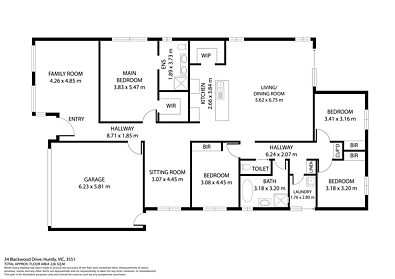 34 Blackwood Drive, Huntly, VIC 3551, 4房, 2浴, House