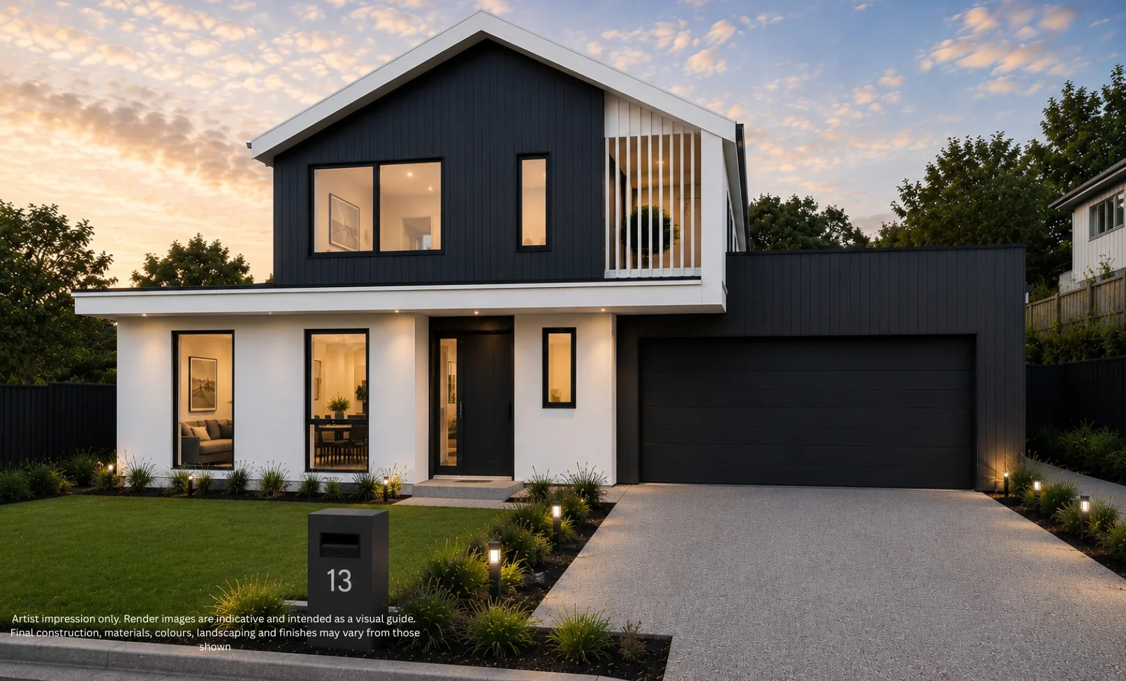 Wainui 4房  Luxury Off-Plan Home with Pool