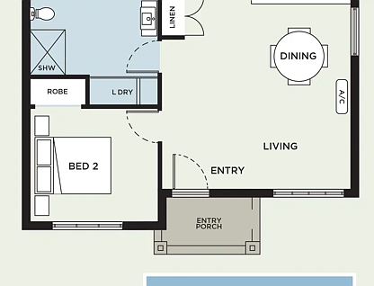 32/46 Baxter-Tooradin Road, Baxter, Mornington Peninsula, 2 침실, 1 욕실, Lifestyle Property