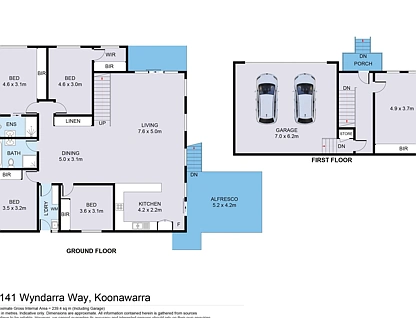 2/141 Wyndarra Way, Koonawarra, South Coast, 5 chambres, 2 salles de bain, House