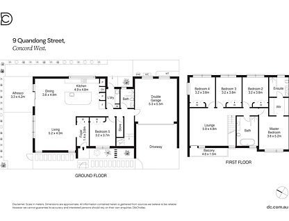 9 Quandong Street, Concord West, Inner West, 5房, 3浴, Apartment