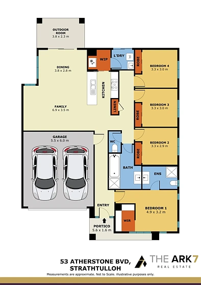 53 Atherstone Boulevard, Strathtulloh, VIC 3338, 4 slaapkamers, 2 badkamers, House