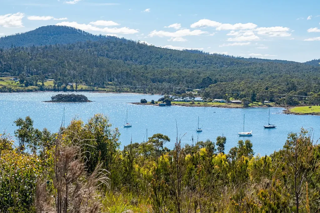 Murdunna North facing 1ha dream allotment with waterviews