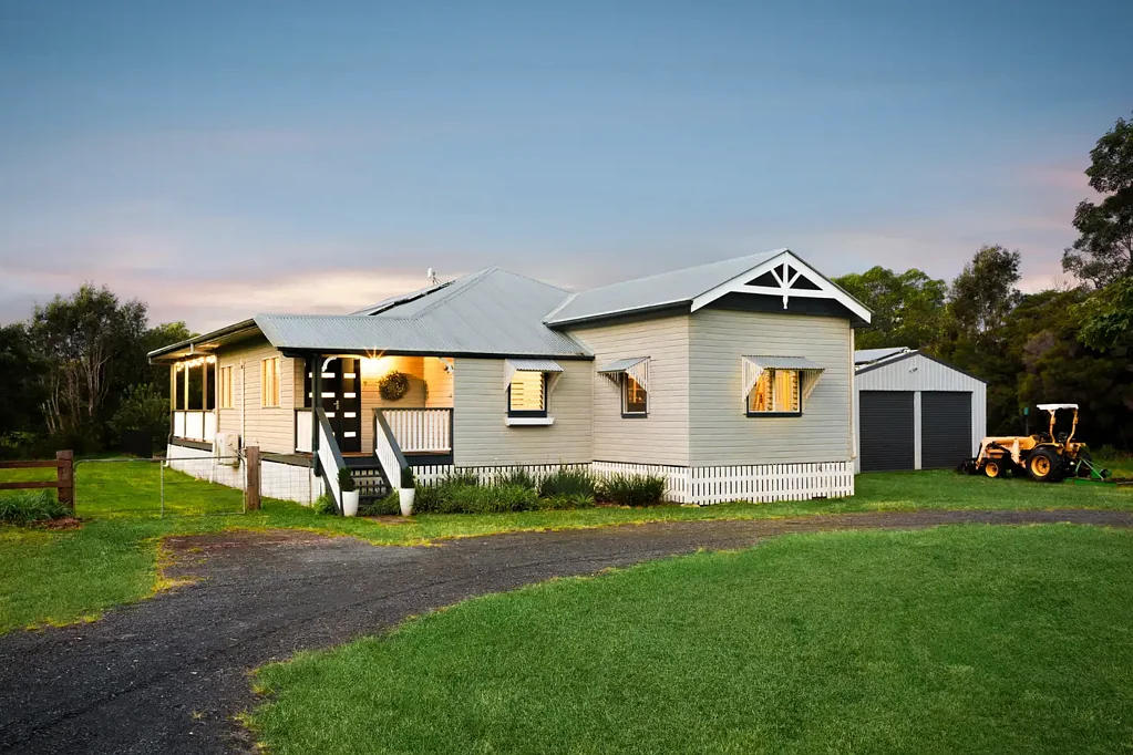 Cootharaba 5침실 Noosa Hinterland Queenslander with Dual Living Potential on 17.74 Acres