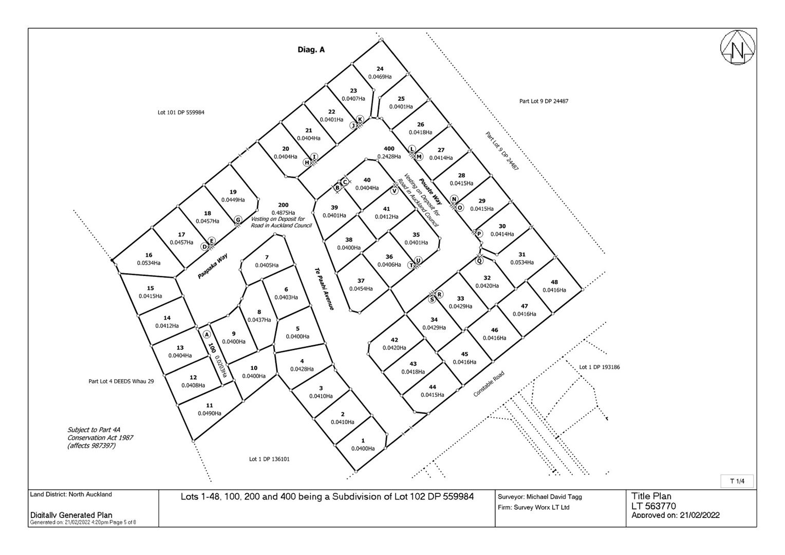 45a Constable Road, Waiuku, Auckland - Franklin, 0 ห้องนอน, 0 ห้องน้ำ, Section