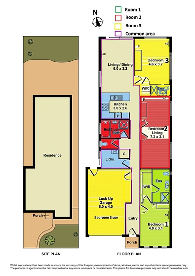 户型图 - 58a Tom Roberts Parade, Point Cook, VIC 3030