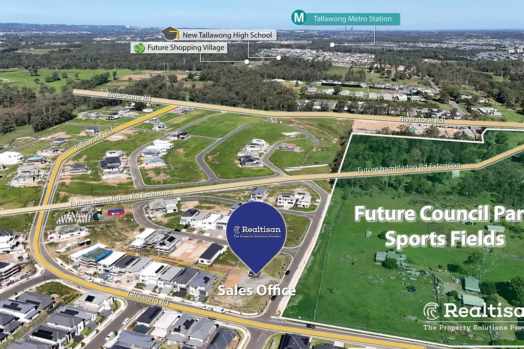 Rouse Hill Rouse Hill黄金地块 375平米宽12.5米 稀有临街 已注册 随时可建 社区公园环绕 375 sqm 12.5m Frontage Registered Land Ready to build!