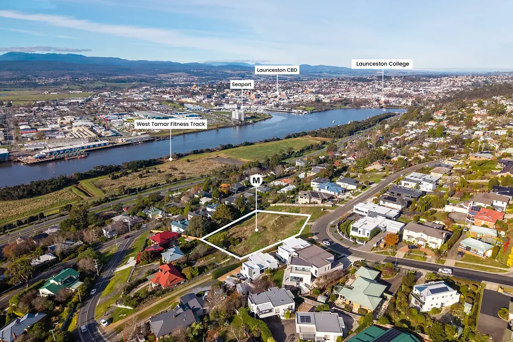 Trevallyn  Rare 3,000m² Trevallyn landholding with panoramic views, fully serviced, unencumbered and among the last of its kind
