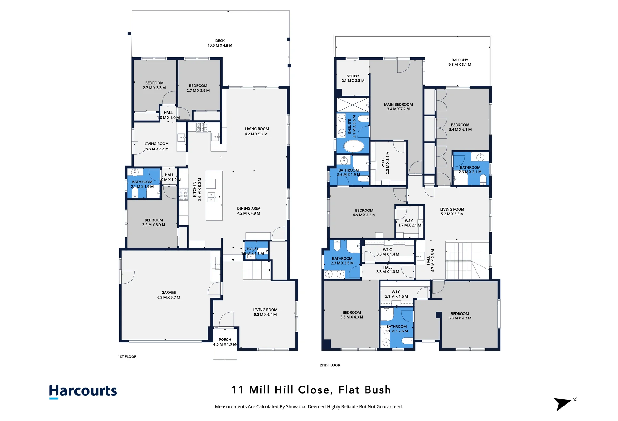 11 Mill Hill Close, Flat Bush, Manukau City, Auckland, 8 habitaciones, 6 baños, House