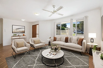 लिविंग रूम - 18 BAUHINIA DR, MOOLOOLABA QLD 4557