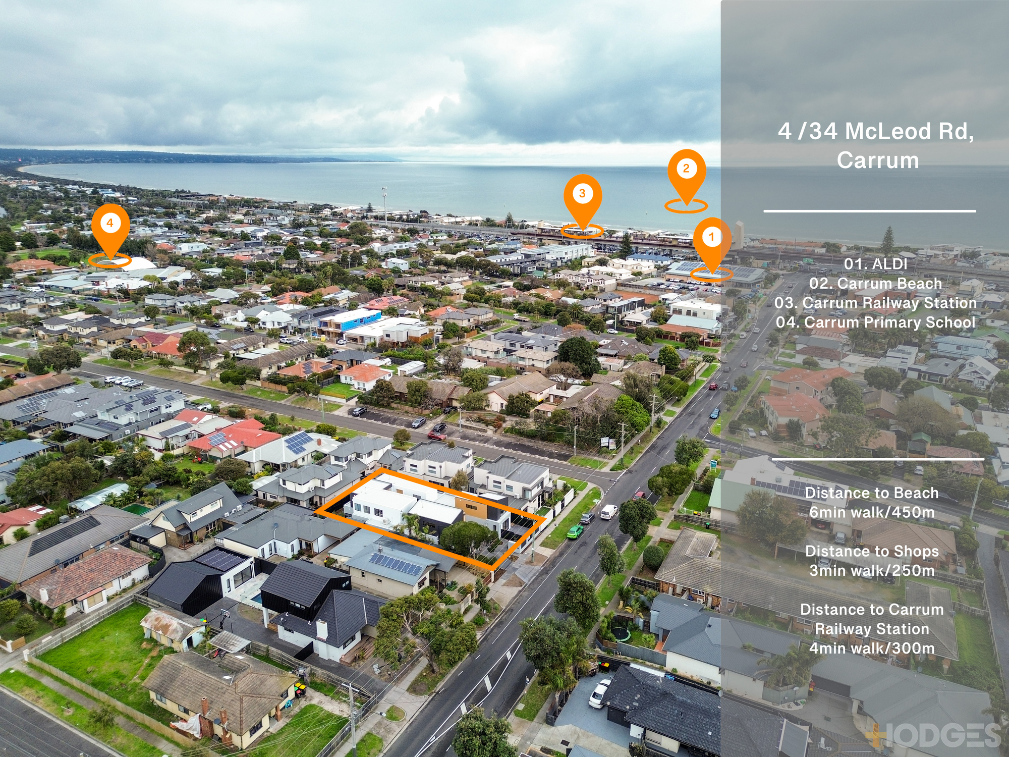 UNIT 4 34 MCLEOD RD, CARRUM VIC 3197, 0 Kuwarto, 0 Banyo, Townhouse