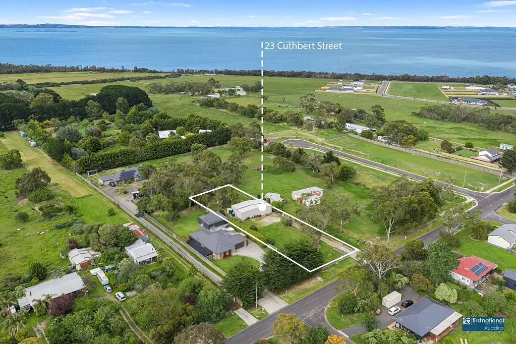 Corinella Spacious 2,010 m² Block with Large Shed and Full Services Connected