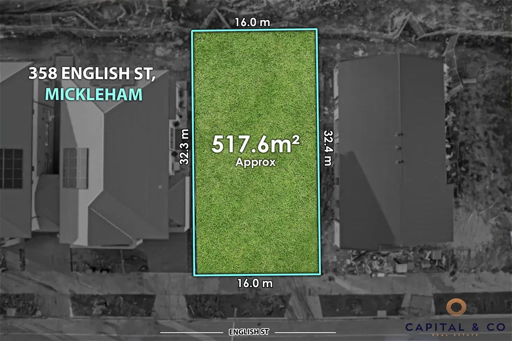 Mickleham Title land approx.. 517 sqm with 16-meter frontage