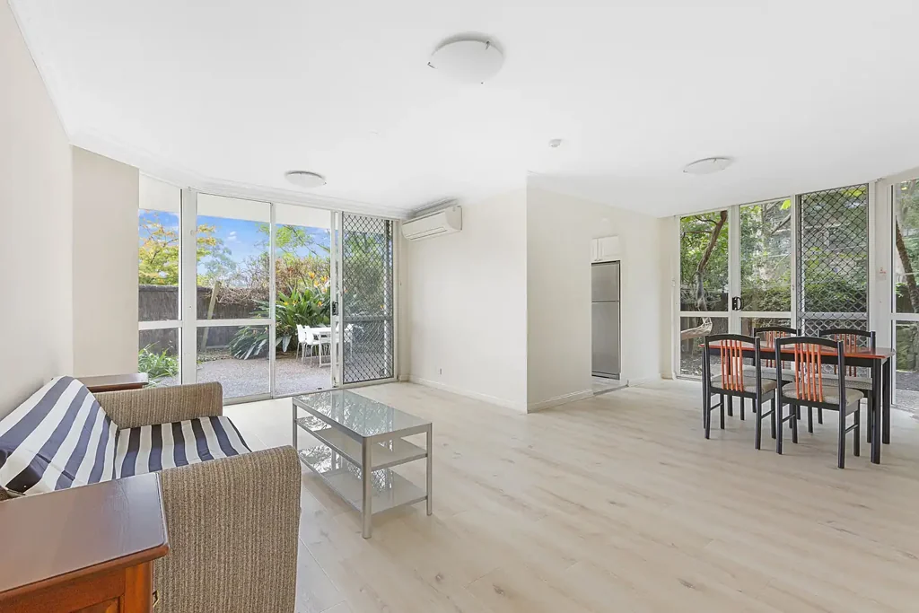 EXCEPTIONALLY CONVENIENT WITH TWO PRIVATE COURT YARDS