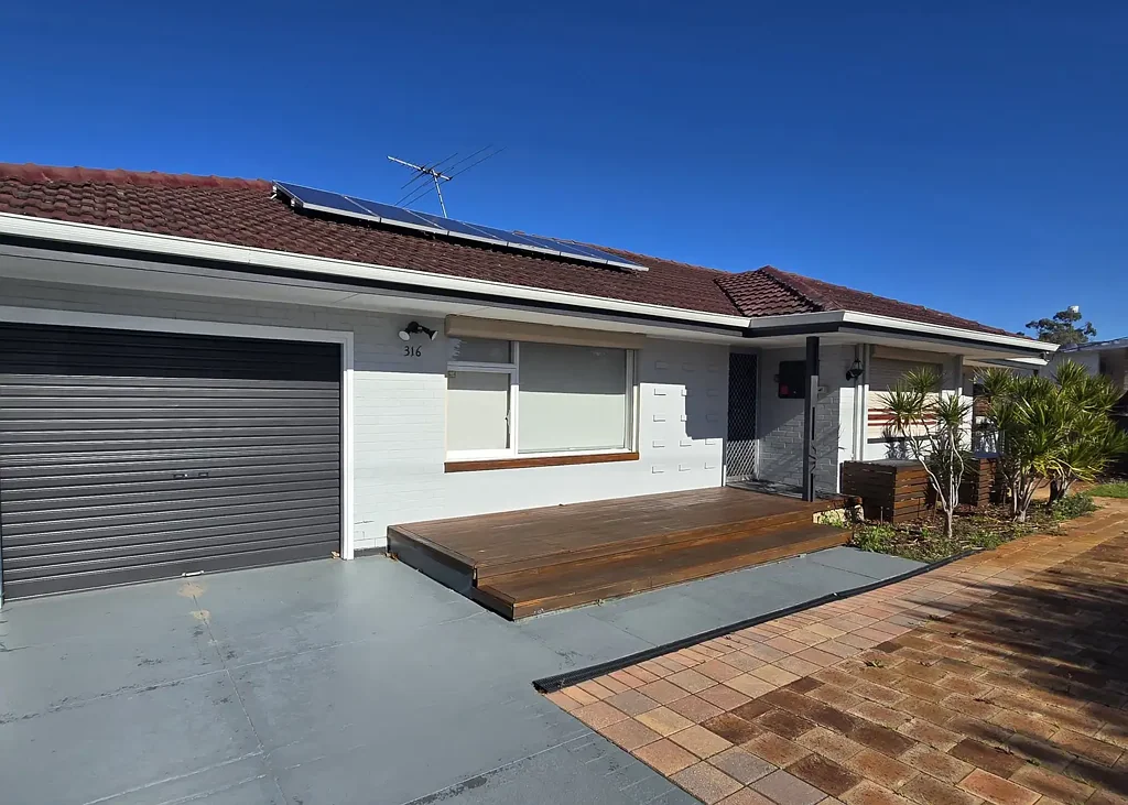 Renovated character home with super sized outdoor space.