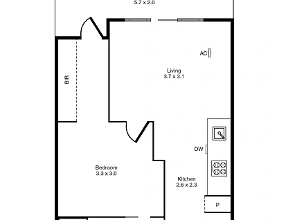 309/771-773 Toorak Road, Hawthorn East, Inner East Melbourne, 1房, 1浴, Apartment