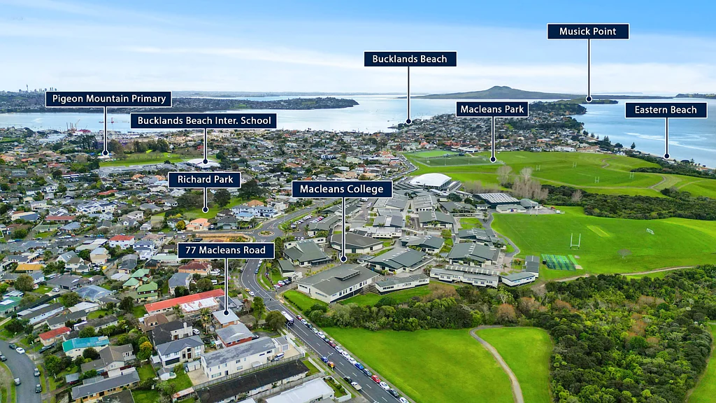Bucklands Beach 5ਬੈੱਡਰੂਮ Solid Family Home Opposite Macleans College