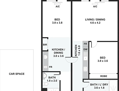 102/40 Janefield Drive, Bundoora, VIC 3083, 2房, 2浴, Apartment