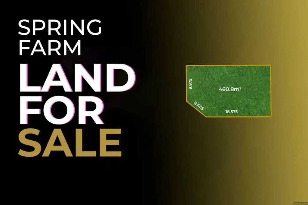 Spring Farm Exclusive Land Opportunity in Spring Farm - Registration anticipated Q4 2027