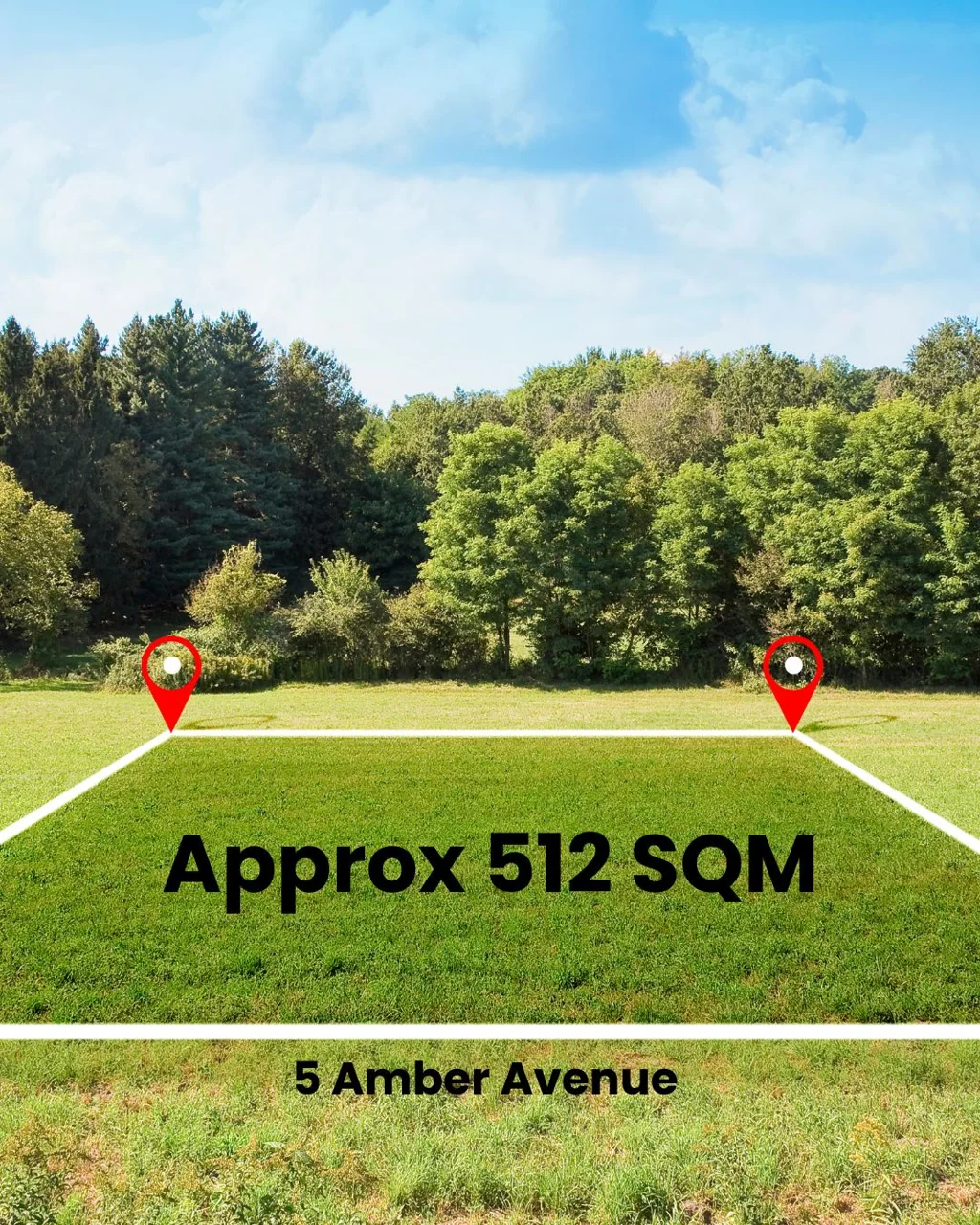 Curlewis  Prime 512 sqm Land for Sale on Amber Avenue, Curlewis VIC 3222.