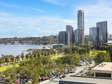 Perth 2ਬੈੱਡਰੂਮ Luxury Living with Spectacular Swan River & Kings Park Views