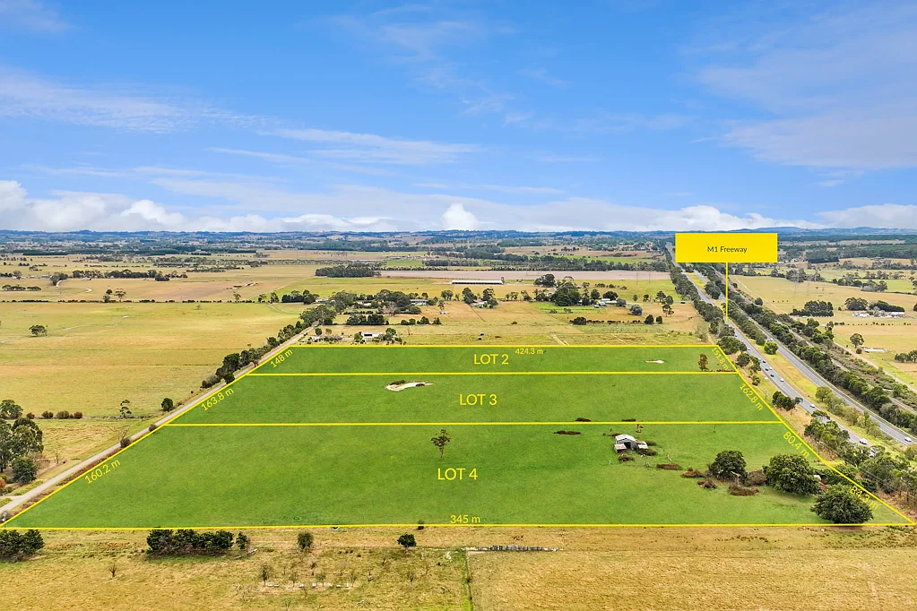 Yarragon Highway Frontage Holding - 17.75ha Across 3 Titles with Town Water