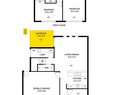 6/525 Tapleys Hill Road, Fulham Gardens, Western Adelaide, 4房, 2浴, Townhouse
