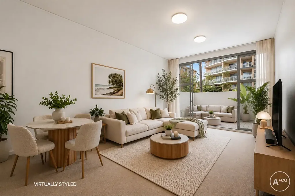 Maroubra 1બેડરૂમ Extra-Large One-Bedroom Plus Study with Dual Balconies & Resort-Style Living at Pacific Square