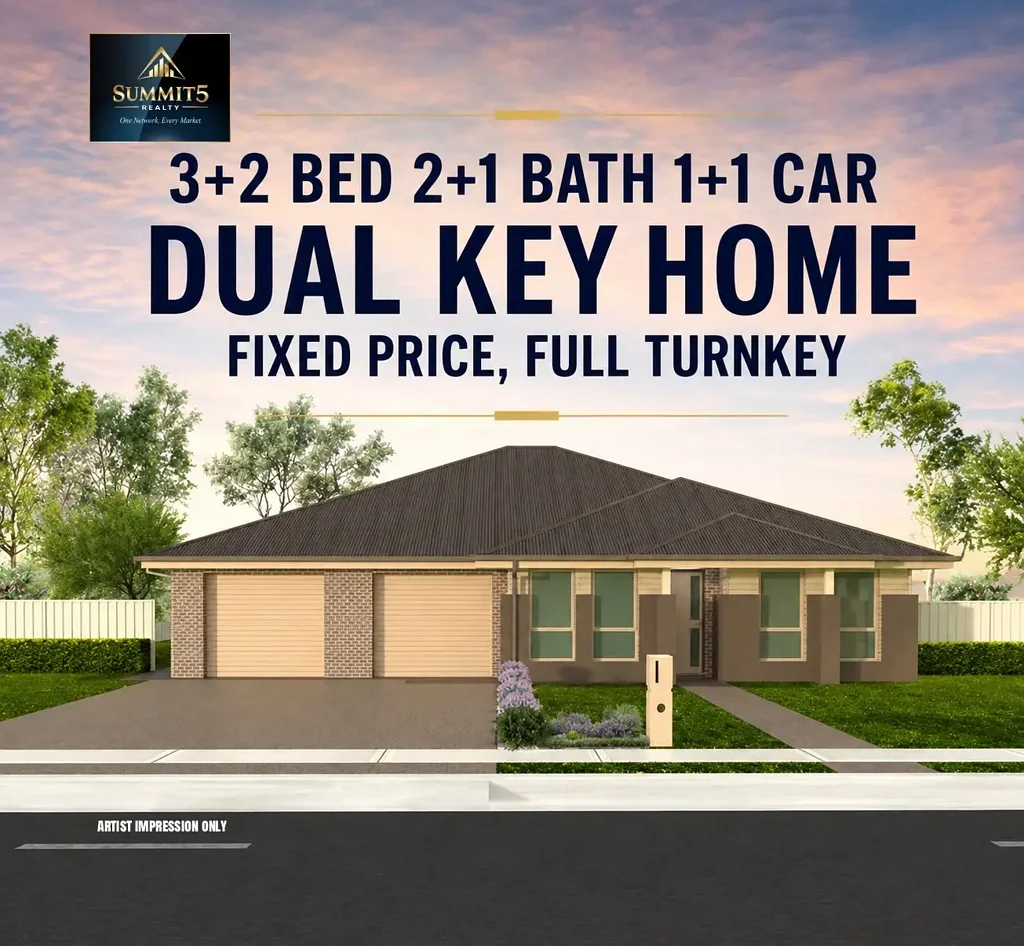 Edgeworth 5غرفة نوم BRAND-NEW DUAL KEY | EDGEWORTH
3 + 2 BED | 2 + 1 BATH | 1 + 1 CAR

DUAL KEY HOME • FIXED PRICE • FULL TURNKEY