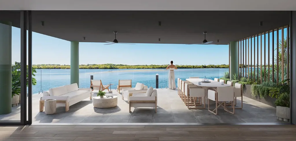 Maroochydore 4બેડરૂમ The Rivelle - Absolute Luxury - Whole Floor Riverfront Apartment Living