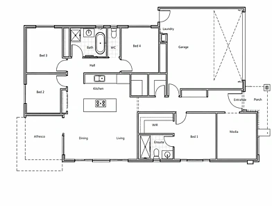 地址保密, Flagstone, QLD 4280, 4房, 2浴, House