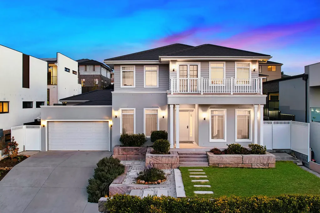 North Kellyville 5 Bedroom Luxury North-Facing Hamptons Retreat | Custom-Built Masterpiece with Bush Views