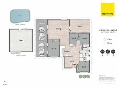 12 Braidwood Avenue, Murrumba Downs, QLD 4503, 4房, 1浴, House