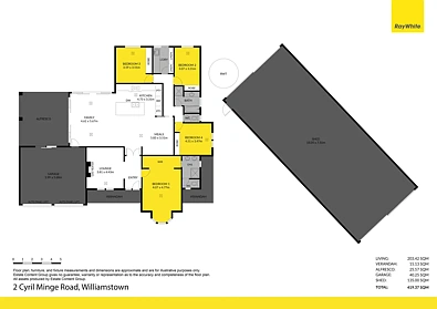 2 Cyril Minge Road, Williamstown, SA 5351, 4 slaapkamers, 2 badkamers, House