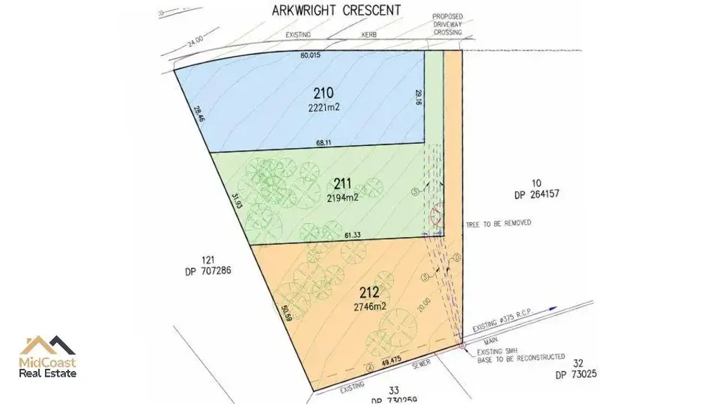 Taree DA Approved for 3 Lot Subdivision