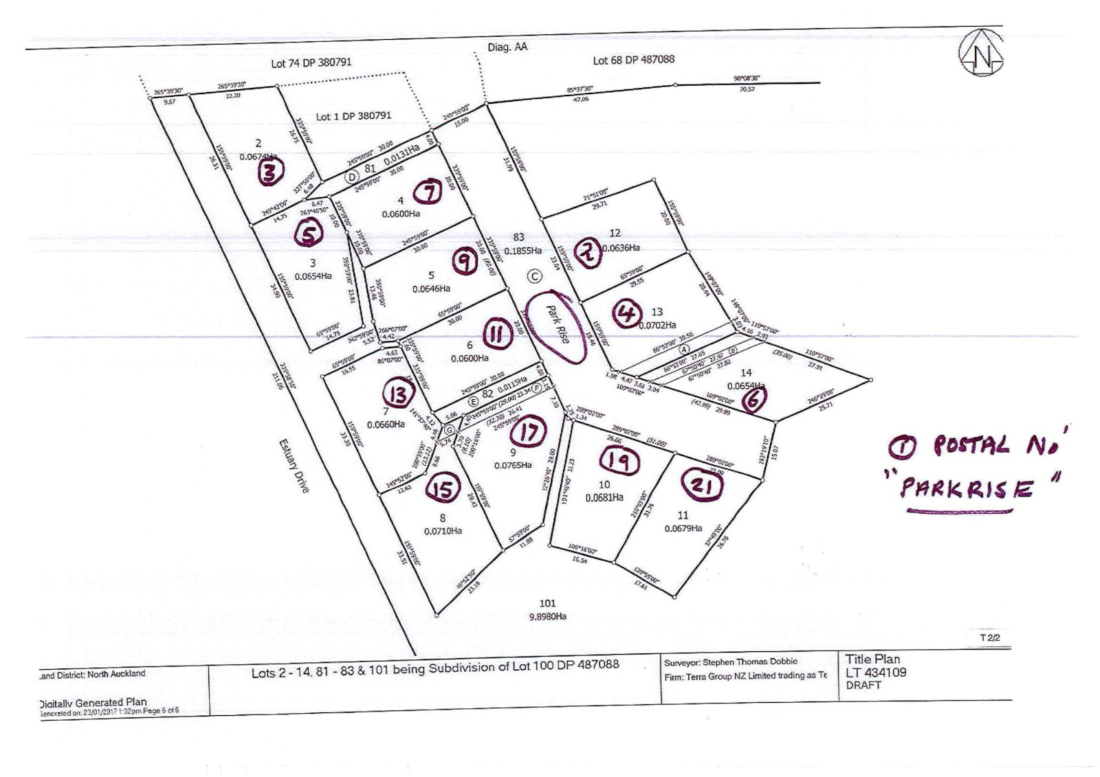 3 Parkview Rise (Pvt), Kensington, Whangarei, 4部屋, 0バスルーム