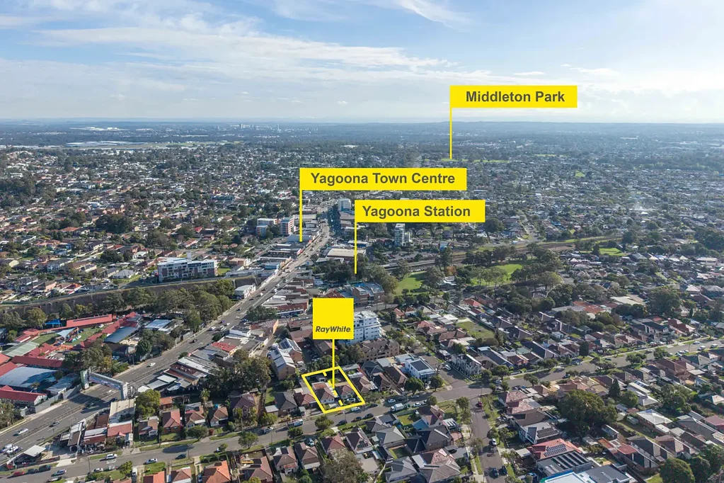 Yagoona 8Phòng ngủ Prime R4 Development Site | 1,027sqm Block with 24.2m Frontage | Approximately 400m walk to Yagoona Station