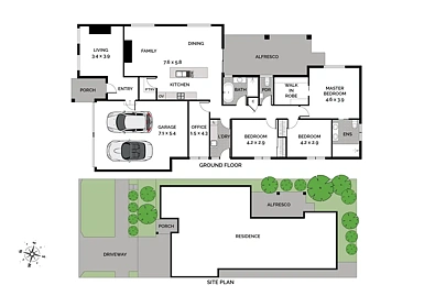 Plano ng Bahay - 42 Crackajack Way, Moncrieff, ACT 2914