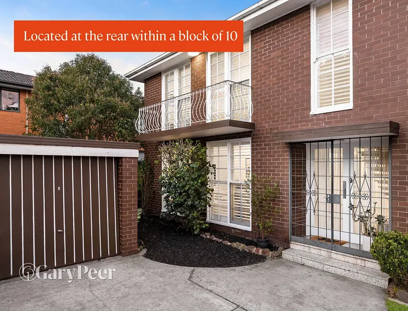 9/1017 Glen Huntly Road, Caulfield, Bayside, 3房, 1浴, Townhouse