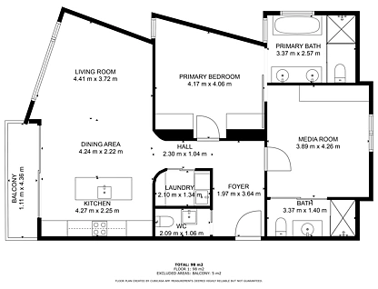 2.1/Bellevarde Diggings Terrace, Thredbo, Rest of NSW, 2房, 2浴, Unspecified