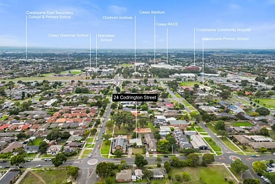 24 Codrington Street, Cranbourne, VIC 3977, 3 રૂમ, 1 બાથરૂમ, House